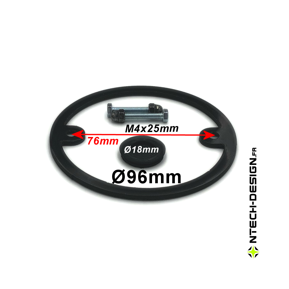 096 Set accessoires pour support applique murale / luminaire / lanterne NAVEDO EGLO Ø96mm (TECH-NAV-02)